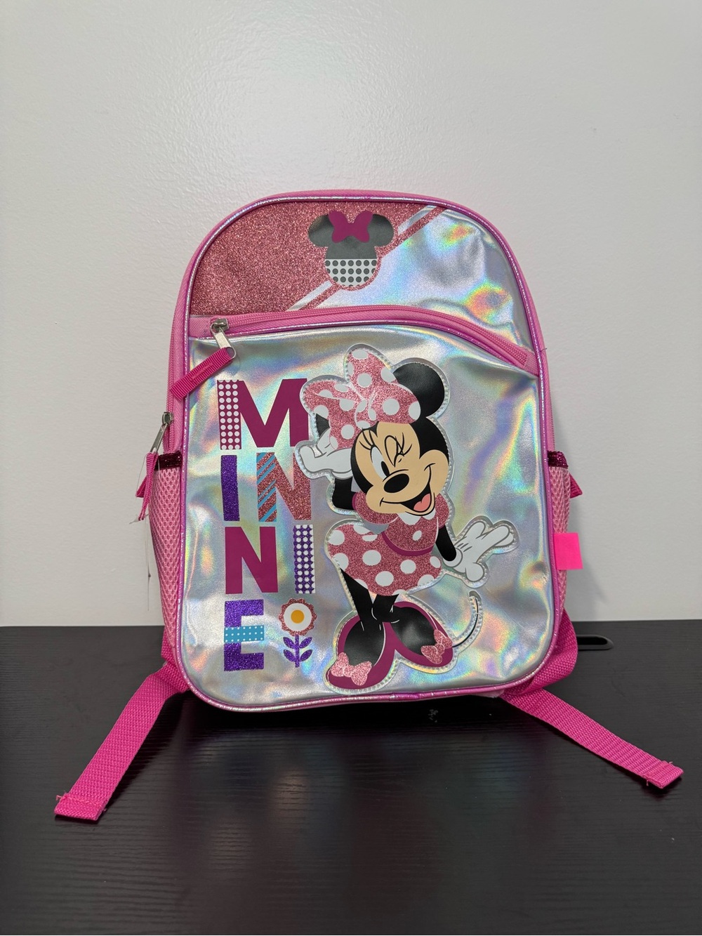 Disney Kids Minnie Mouse 14” Backpack - Pink NWT - Picture 5 of 9